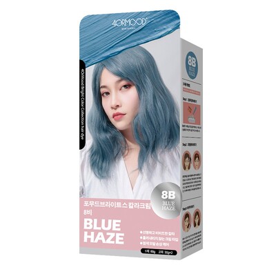 韩国肤沫4ormood染发剂染发膏