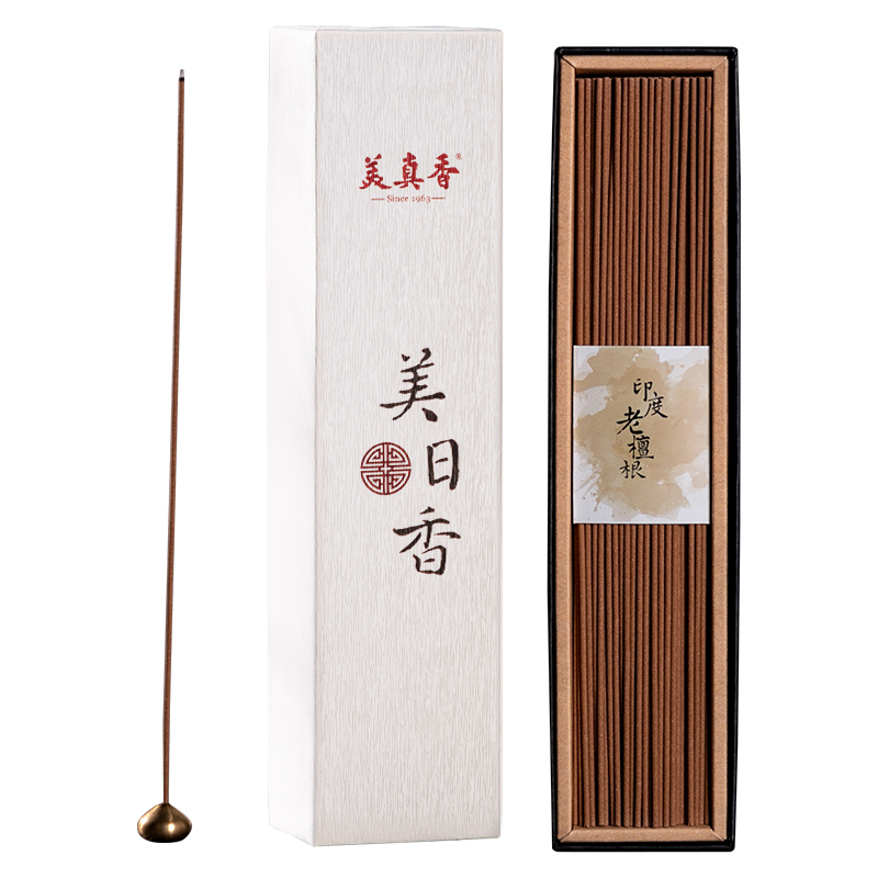 美真香越南芽庄沉香线香家用室内熏香天然印度老山檀香供佛香香薰