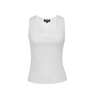 vq区绫致Vero Moda背心2025夏季新款含棉莱赛尔刺绣休闲百搭吊带