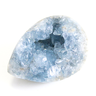 天青石原石天然矿物水晶石天蓝晶石奇石标本桌面摆件石头装饰品