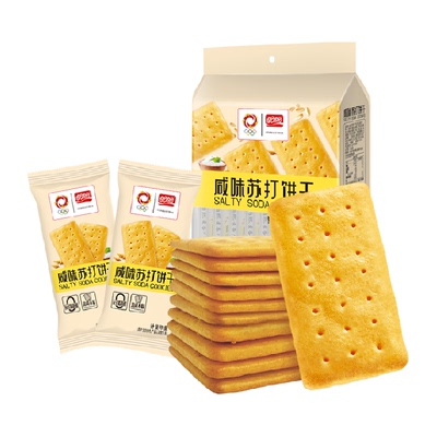 盼盼咸味追剧休闲小零食饼干