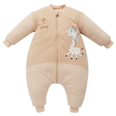 加厚新生防踢纯棉春秋款婴儿睡袋