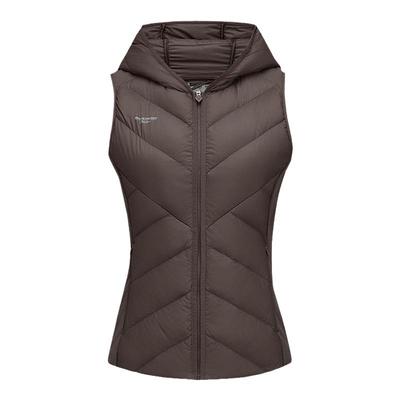 斯凯奇冬季女装百搭羽绒服背心超轻超薄填充保暖防风马甲内搭外套