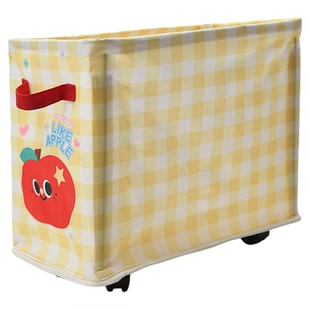 默默爱桌下放包神器移动办公室收纳书包筐包包纸袋工位推车置物架