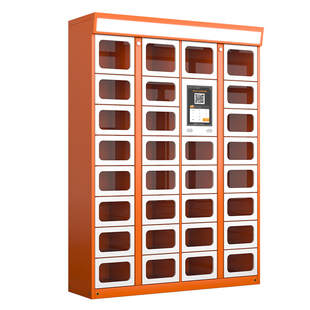 智能外卖柜保温加热消毒小区学校自助取餐柜写字楼外卖配送寄存柜