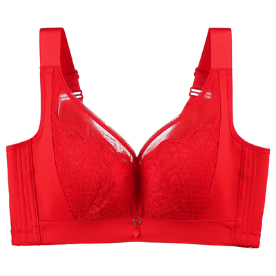 大胸显小内衣女套装薄软钢圈