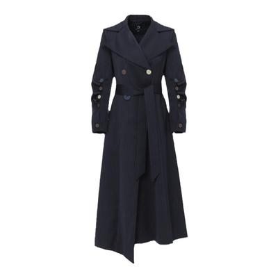 IDPAN女装商场同款翻领长风衣