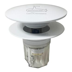 潜水艇面盆下水器弹跳芯陶瓷白色通用过滤网脸盆密封配件防臭神器