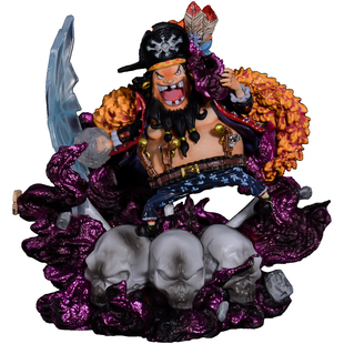 海贼王 GK 四皇G5黑胡子暗暗果实 震震果实 手办 模型 摆件 雕像