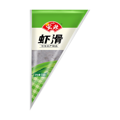 安井虾滑火锅丸子食材大颗粒虾仁