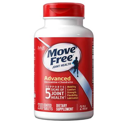 movefree红瓶200粒氨基葡萄糖