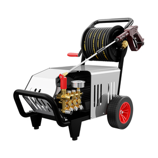 黑猫驰骋商用洗车机220V大功率洗车店清洗机洗地机水泵大功率神器