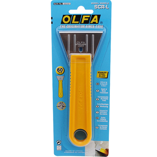 日本OLFA SCR-L进口 OLFA铲刀 非边铲刀 60mm刀宽 日式铲刀墙纸刀