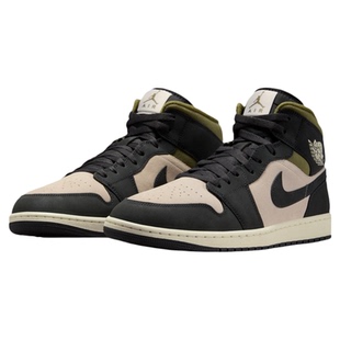 耐克乔丹男子平底板鞋夏季中帮轻便缓震运动鞋JORDAN AJ1 HV4091