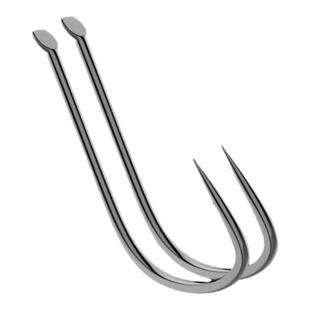 黑袖鱼钩日本进口0.5 小号袖钩散装溪流有倒刺钓鲫鱼白条秀钩正品