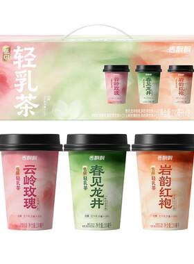 香飘飘低GI龙井岩韵奶香浓郁茶饮