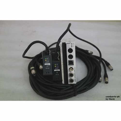 SUNX HLC1C  HLC108FBK 2HEAD LASER SENSOR SET