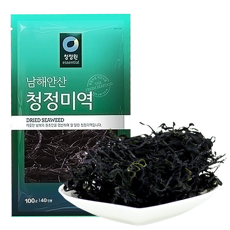 韩国进口清净园裙带菜干货非特级海带汤苗丝旗舰店正宗儿童煲汤