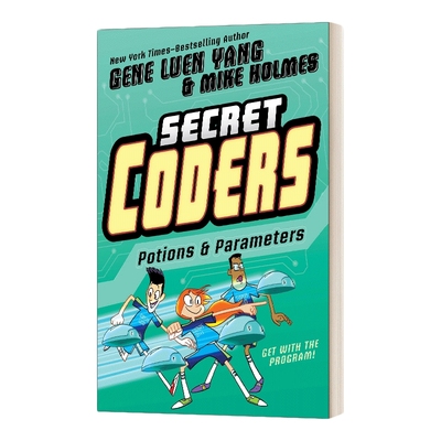 英文原版 Secret Coders: Potions & Parameters秘密编程者 小学科学漫画绘本 英文版 进口英语原版书籍儿童外文书