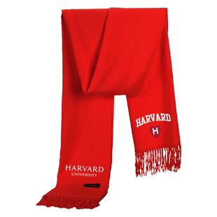 哈佛大学校园文化Harvard University纪念围巾披肩男女保暖款围脖