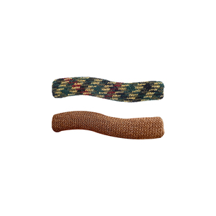 毛呢格纹波浪发夹女2026新款高端刘海侧边夹前额碎发发卡秋冬发饰