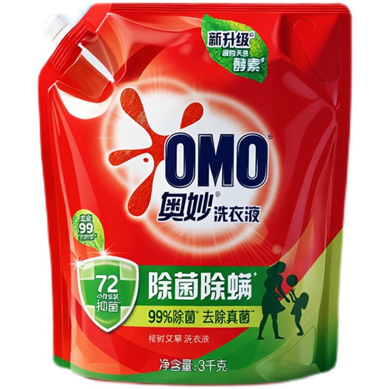 【3KG*2袋】奥妙洗衣液12斤超值