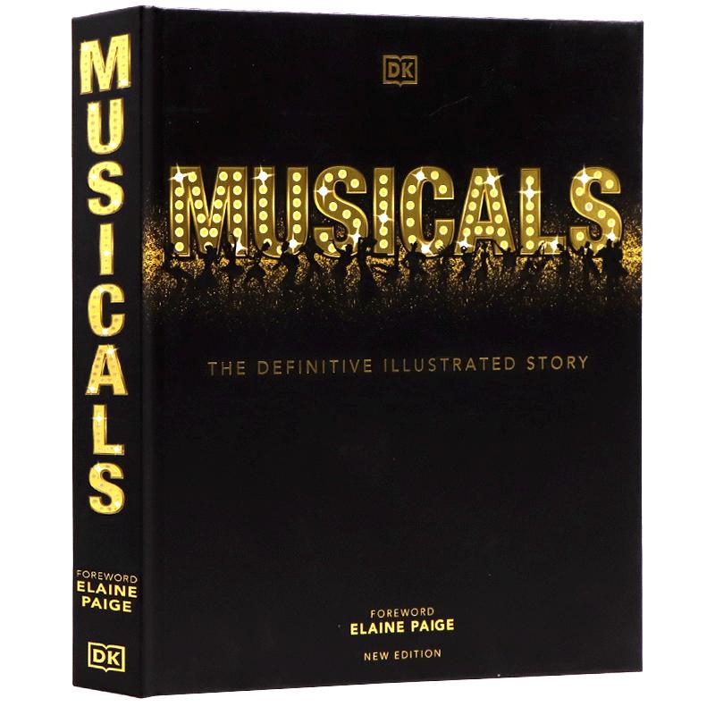 进口英文原版 DK图解音乐剧百科 Musicals The Definitive Illustrated Story DK百科电影音乐剧历史科普读物Elaine Paige