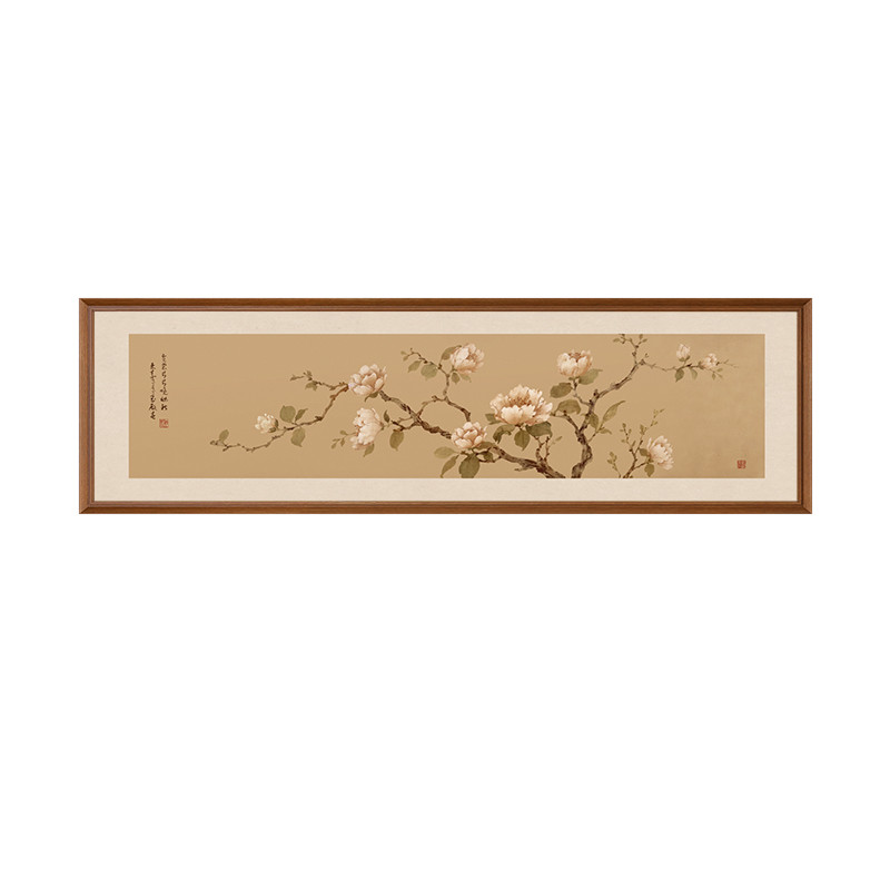 【宋氏美学】花卉沙发背景墙挂画