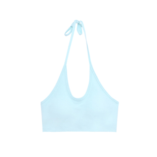 荒荒家 多巴胺彩色绑带挂脖美背2026夏季新款打底内搭外穿背心女