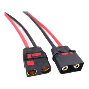 电动车公母插头电池大功率分流线防打火充电线电动车主线QS8/10