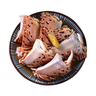 超大号蟹钳五斤元宝蟹钳蟹脚东山海鲜水产面包蟹腿冰衣20%没空脚