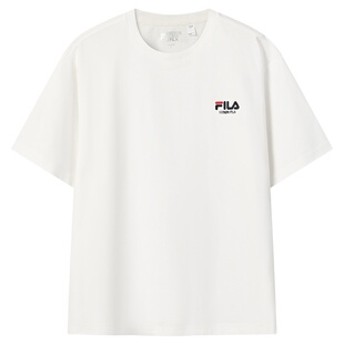 FILA多彩特调T斐乐情侣短袖T恤2026春季新款男速干防晒半袖上衣女