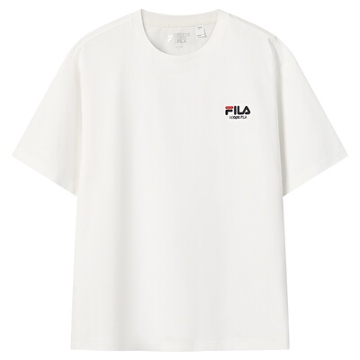 FILA斐乐LOGO防晒半袖上衣