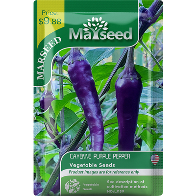 【MARSEED】进口紫卡宴辣椒种子