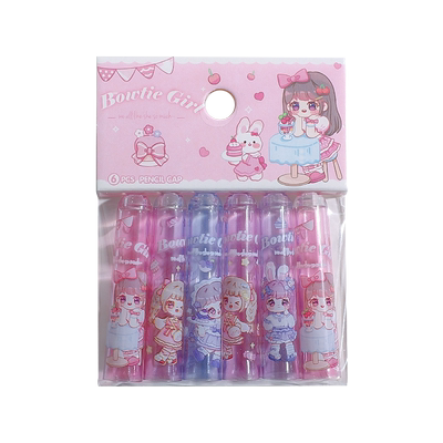 可爱透明铅笔帽小学生铅笔保护套