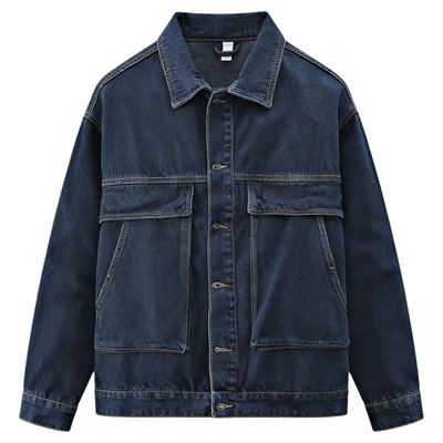 班尼路秋季新款宽松休闲牛仔夹克