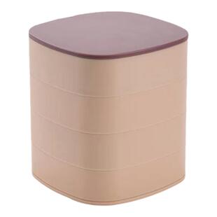 旋转耳环首饰收纳盒架小精致收拾耳饰饰品网红耳夹包多层耳钉盒子