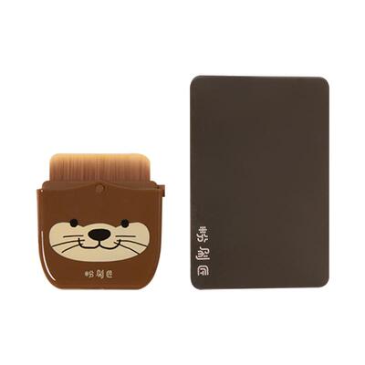 粉刷匠旋转粉底刷赠调色板