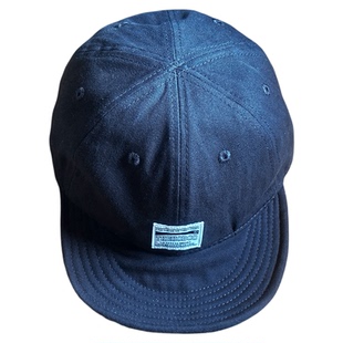 品位日系贴布标软沿帽翻檐帽男女复古棒球帽加大头围百搭鸭舌帽潮