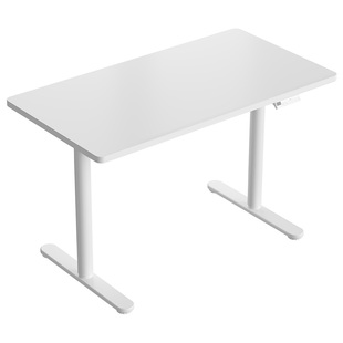 乐歌E8电动升降桌电脑桌家用办公书桌实木橡胶木电脑桌学习桌椅