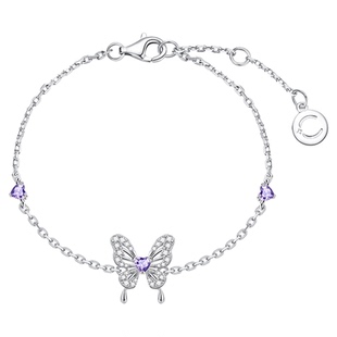 Fanci范琦×王者荣耀合作款 貂蝉·仲夏夜之梦幻蝶蝴蝶手链女轻奢