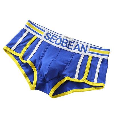 希宾男士平角内裤u枪弹分离