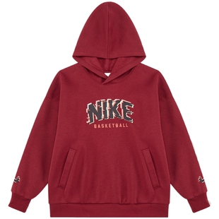 滔搏NIKE耐克大童K NK运动休闲宽松套头衫卫衣HV0508-677