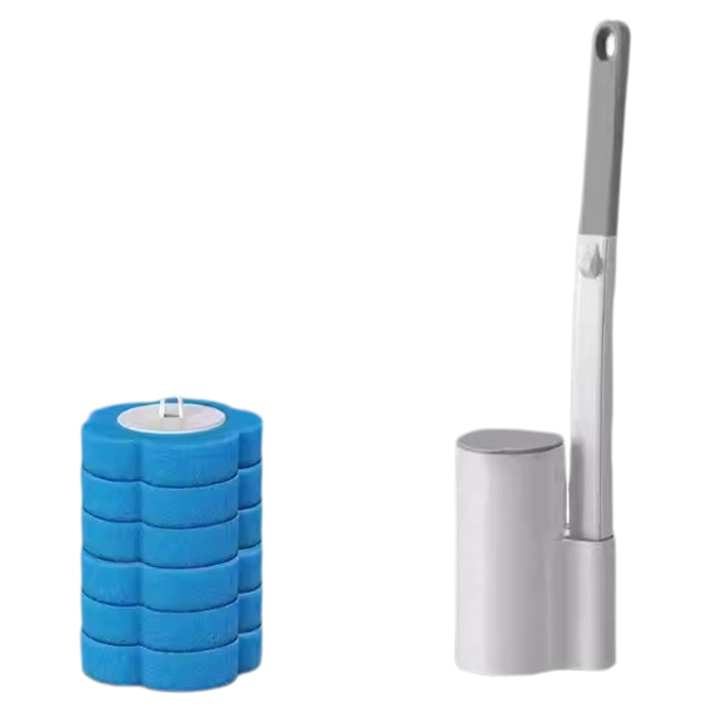 一次性马桶刷家用无死角厕所洁厕刷子壁挂式替换头卫生间清洁神器