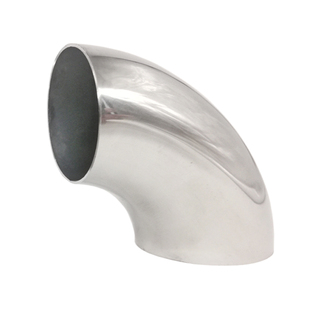 不锈钢弯头90度201楼梯护栏扶手焊接工业管道弯头排气管接头配件