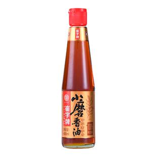 崔字牌小磨香油中华老字号纯正芝麻香油火锅调味凉拌菜香油400ml