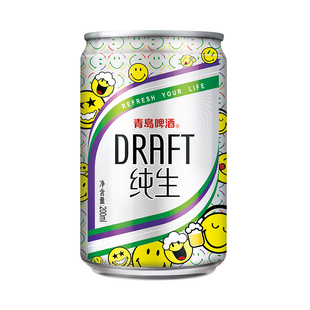 青岛啤酒纯生系列200ml*4听