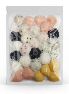 福建手打紫菜丸马鲛丸虾丸墨汁丸