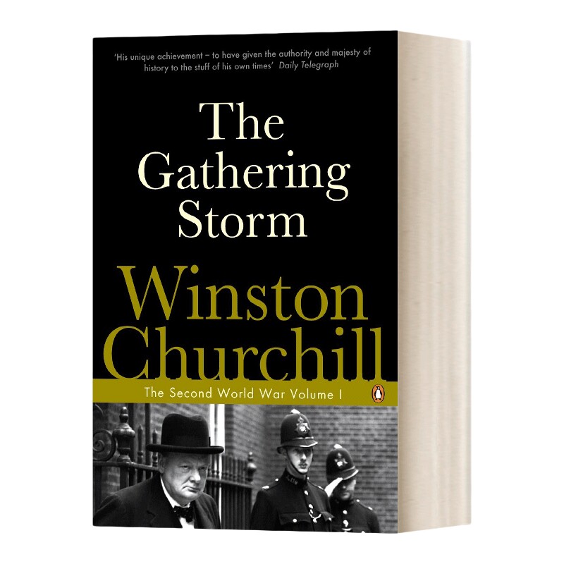 风云紧急 丘吉尔 第二次世界大战回忆录英文原版第一卷The Gathering Storm诺奖得主 搭光辉的时刻伟大的同盟命运的关键紧缩包围圈