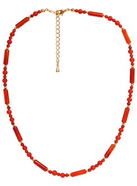 A2025新款天然红玛瑙项链